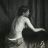 Eugene Durieu「Draped female nude, seated, back view」