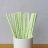 Custom Green Paper Straws