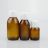 Amber Glass Syrup Bottle With 28mm Tamper Evident Child Proof Cap