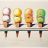 Wayne Thiebaud 「Four Ice Cream Cones」