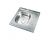 Stainless Steel Kitchen Sink, Stainless Steel 201 Single Bowl With Drainboard Kitchen Sink SS6060