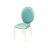 Stay Dining Chair Replica, Metal and Fabric Dining Chairs FA176