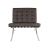 Barcelona Chair Replica in Genuine Top Grain Leather FA011-1S-ITL