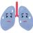 【ジョージワシントン大学病院】「両肺と肺周辺に、深刻な影響の可能性。」