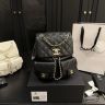 【どんなコーデにもハマる】シャネル バックパック ブラック スーパーコピー かわいい おしゃれ