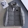 ディオール ジップパーカー ロゴ プリント メンズ Dior 冬服 オーバーコート 保温 秋冬 通勤