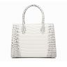 Crocodile Belly Leather Birkin Bag Shoulder Crossbody Bag Tote Bag Women