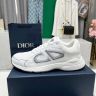 最高級ディオールスーパーコピー靴 DIOR B30 カウントダウン スニーカー コピー ホワイト グレー CDロゴ