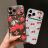 ルイヴィトンiphone17/17promaxスマホケース さくらんぼ柄（桜桃）可愛い vuitton iphone16/16proケース エアクッション 放熱 全面保護