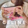 チェーン 保護ケース iphone14 セリーヌ 超スタイリッシュ Celine iPhone 14 Pro カバー 流行り カード収納