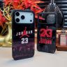 ジョーダンiphone17/17promaxスマホケース 新登場 アクリル 携帯ケース 保護フィルム付 23 air jordan iphone16pro/16plusケース