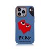 グリーン comme des garçons風カバー iphone14プロ 流行り 最高級 アイフォーン 14プロ 携帯ケース ハイブランド