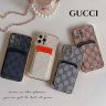 iphone14plus 携帯ケース 皮製 Gucci 高級感携帯ケースグッチアイフォン 14pro max 男女兼用 送料無料