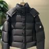 モンクレール ダウンジャケット メンズ MAYA 70 ダウンコート ブラック 黒 MONCLER アウター ショート丈 秋冬 おしゃれ 送料無料