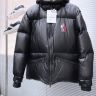 MONCLER モンクレール クロップド ダウンジャケット 秋冬 軽量 暖かい 大きいサイズ メンズ ダウンコートブラック