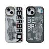 bearbrick風携帯ケース iphone14promax トミー ブランド iphone15プラス カバー かわいい