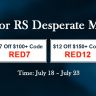 Up to $18 Coupons for RS 3 Gold on RSorder for Forthcoming RS Desperate Measures