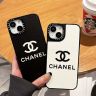 chanel手帳型アイフォーン14ケース シャネル 白黒iphone携帯ケース