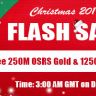 Never Miss Great Chance to Enjoy Free Cheap RS Gold on RSorder for Christmas