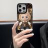 ルイヴィトン LABUBU コラボ iPhone17/17promax アクリルケース 軽量で耐久性がある 可愛い