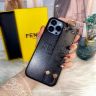 fendiiphone 16/15ケース手首バンドカップル アイフォーン 14プロケース