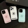 iphone17pro/17携帯ケースシャネル アクリル アイフォーン16pro/16promaxケース 菱形紋様 全面保護 女性向け