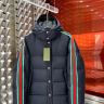 GUCCI グッチ ダウンジャケット GG柄 シェリーライン ブラック スーパーピー激安通販