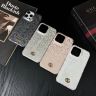 GUCCI iPhone17/17Proケース ヘビ柄レザー ダブルGゴールドロゴ 耐衝撃 男女兼用 グッチ 人気ブランド iPhone16Pro/16 蛇紋ホットスタンプ 高級感 レトロデザイン