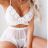 Fashion Erotic Sexy Womens Pajamas Lace Transparent Detective Ouchi