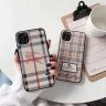 レトロ風 バーバリー iphone15pro ケース 新作 シリコンベゼル Burberry アイフォン15カバー 耐衝撃-Cutezaka