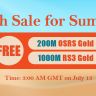 Summer 2020 Flash Sale: Acquire RS 2007 Gold for Free on RSorder July 13