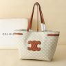 CELINE セリーヌ トートバッグ Cabas Anais カバ アナイス レディース ミディアム キュイル トリオンフ レザー ロゴ 新作