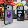 ア・ベイシング・エイプ iPhone17プロケース Bape iphone17/17promax 携帯ケース 耐衝撃 個性派 メンズ アウトドアブランド