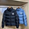 モンクレール MONCLER CITALA メンズ ダウンジャケット アウター ロゴパッチ ブランド 大きいサイズ 軽量 暖かい フードなし ブラック ブルー