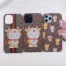 グッチ ドラえもんコラボ iPhone12/12proケース 牛 Doraemon Gucci iPhone12pro maxケース 可愛い