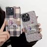 バーバリー風 iPhone 17 17pro スマホケース ライチテクスチャ アイフォン 17promax ケース馬車ロゴ burberry iPhone 16 Proケース 最高級シリコン薄型 軽量
