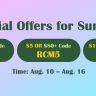 Summer Special Offers: Up to $10 Off RS 07 Gold & More to Snap up on RSorder until Aug 16