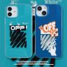 カップル off white風 アイフォン13 スマホケース サル 高级 アイホン 14plus ケース ブランド