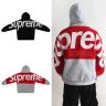 シュプリーム パーカー SUP FW23 WEEK13 大きいロゴ 男女兼用 ブランド スウェットシャツ Supreme プルオーバー 高品質